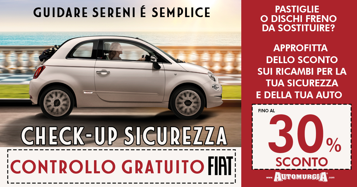 Free Check-Up Sicurezza - FIAT & LANCIA