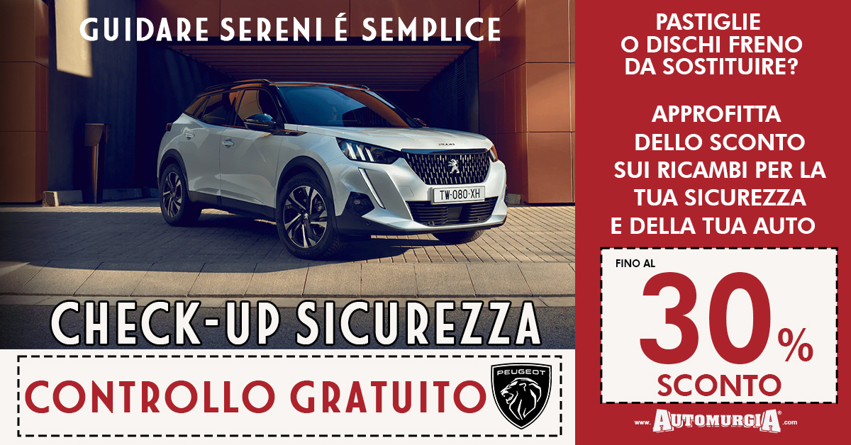 Free Check-Up Sicurezza - Peugeot & Citroen