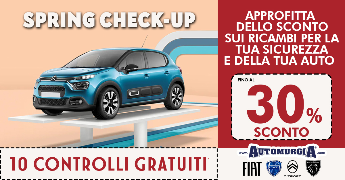 Check-Up di Primavera Peugeot & Citroen